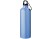 Алюминиевая бутылка для воды Oregon объемом 770 мл с карабином - Светло-синий