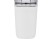 Bello, стеклянная кружка объемом 420 мл с внешней стенкой из переработанного пластика, белый