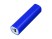 PB030 Универсальное зарядное устройство power bank прямоугольной формы. 2600MAH. Синий с нанесением логотипа с нанесением логотипа
