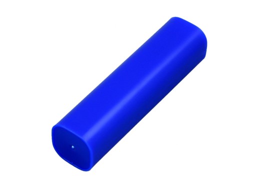 PB030 Универсальное зарядное устройство power bank прямоугольной формы. 2600MAH. Синий с нанесением логотипа с нанесением логотипа
