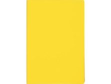 Бизнес-блокнот C1 софт-тач, гибкая обложка, 128 листов, желтый