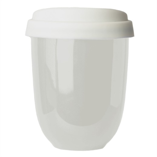 Стакан CAPSULA с крышкой, белый   21906/01