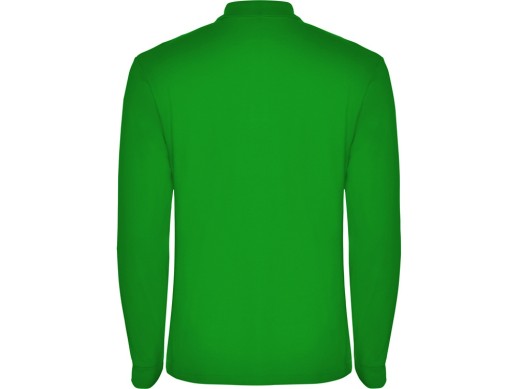 Рубашка поло Estrella мужская с длинным рукавом, травянисто-зеленый