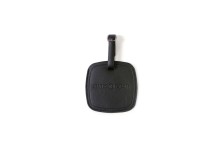 Бирка для багажа SWISSGEAR, ПВХ, 10,5 x 0,4 x 10,5 см, черный