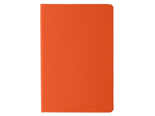 Блокнот в твердой обложке A5 Виспи 2.0 в клетку, оранжевый