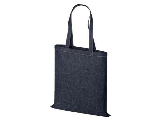 Джинсовая сумка с нанесением логотипа с нанесением логотипа