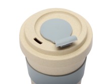 Стакан из пшеничного волокна Flava, серый