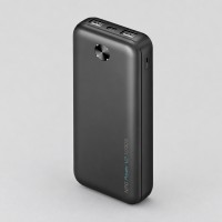 Внешний АКБ NRG Power V2 10000 мА-ч, 2A, 2xUSB, черный, Deppa