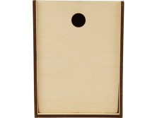 Деревянная подарочная коробка-пенал, размер М