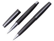 Сет ручек Roosevelt шариковая и роллер, цвет оружейной стали