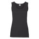 Майка женская Lady-Fit Valueweight Vest, черный,XS, 97% хлопок,3%полиэстер, 165 г/м2   613760.36