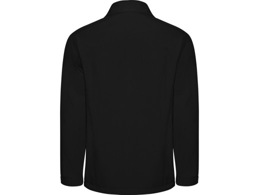 Куртка софтшелл Nebraska мужская, черный с нанесением логотипа с нанесением логотипа