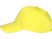 Бейсболка Мемфис 230 5-панельная, yellow с нанесением логотипа с нанесением логотипа