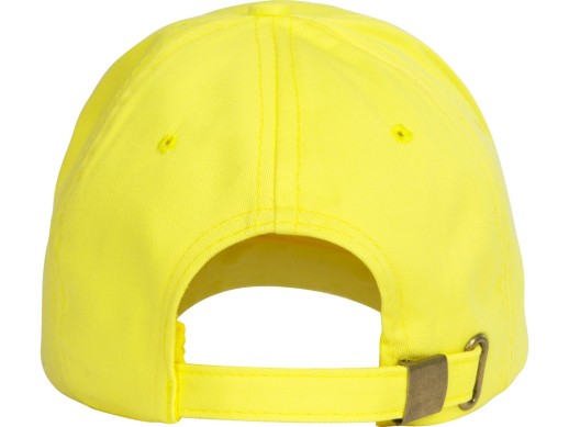 Бейсболка Мемфис 230 5-панельная, yellow с нанесением логотипа с нанесением логотипа