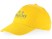 Бейсболка Мемфис 230 5-панельная, yellow с нанесением логотипа с нанесением логотипа