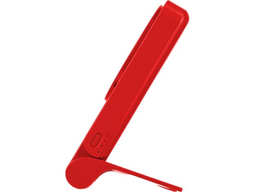 Внешний магнитный аккумулятор MagnIQ, красный, 5000 mAh с нанесением логотипа с нанесением логотипа