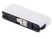 USB-хаб Hubix с коннектором 2-в-1 USB-C и USB-A, 2.0, белый с нанесением логотипа с нанесением логотипа