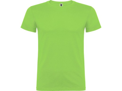 Футболка Beagle мужская, зеленое яблоко с нанесением логотипа с нанесением логотипа