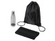 Спортивный набор с бутылкой и полотенцем Beginner, черный