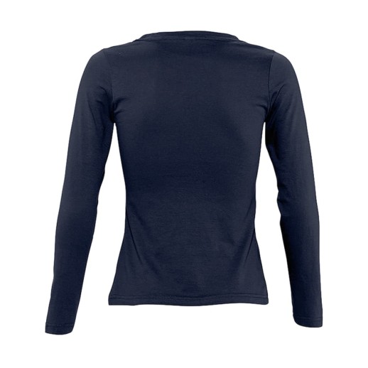 Футболка женская с длинным рукавом MAJESTIC -  711425.318 с нанесением логотипа с нанесением логотипа