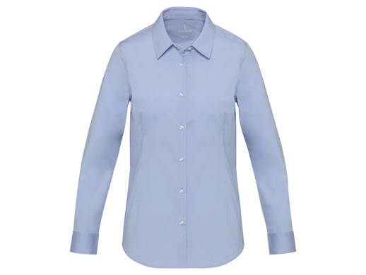 Carnelian женская рубашка из поплина - Голубой