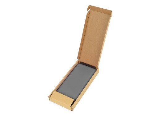 Внешний аккумулятор Rombica NEO PB100 Gray, серый с нанесением логотипа с нанесением логотипа