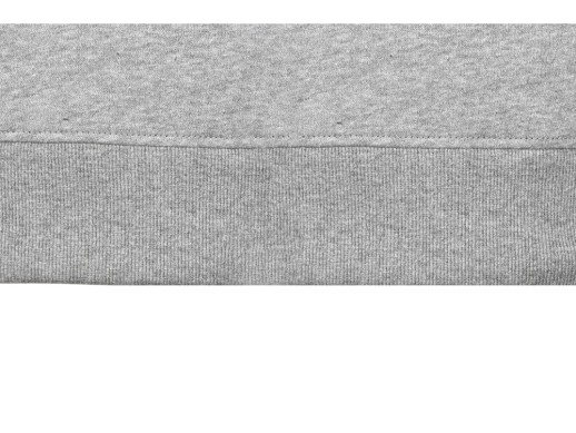 Толстовка с капюшоном оверсайз Lisbon унисекс, серый меланж