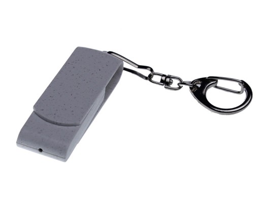 Флешка USB 2.0 Варуна на 16 ГБ, крапчатый белый с нанесением логотипа с нанесением логотипа
