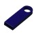 USB 2.0-флешка на 8 Гб с мини чипом и круглым отверстием, синий