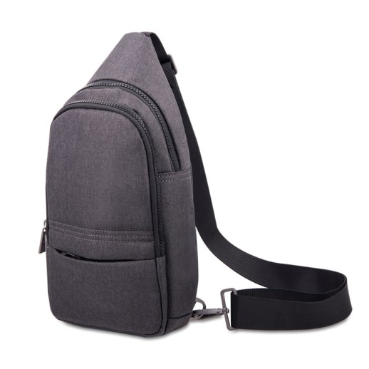 Сумка на плечо CORE, серый, 100% полиэстер ,   995735/30 с нанесением логотипа с нанесением логотипа