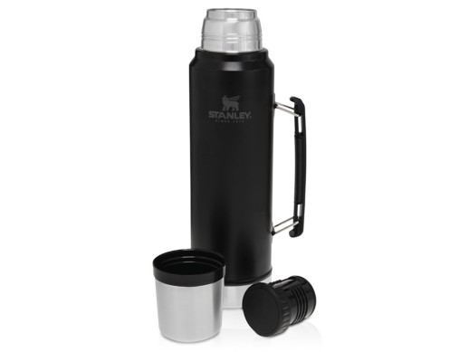 Stanley Classic бутылка объемом 1000 мл - Черный матовый