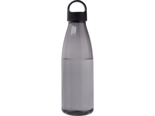 Bergen бутылка для воды объемом 800 мл из переработанной пластмассы, сплошной черный