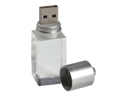 USB-флешка на 16 ГБ,micro USB серебро с нанесением логотипа с нанесением логотипа
