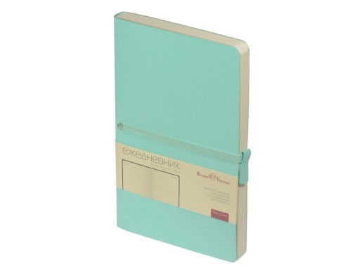 Ежедневник недатированный А5 Tokyo, мятный (Р)