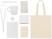 Welcome pack Starter Bundle, белый с нанесением логотипа с нанесением логотипа