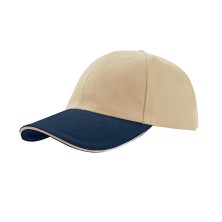 Бейсболка LIBERTY SANDWICH,6 клиньев,сэндвич,металл.застежка,250г/м2 , -  25435.425