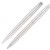 Набор Pierre Cardin коллекция ПАРА (PEN&amp;PEN) : ручка шариковая + роллер. Корпус - латунь и хромоникилевое покрытие.Отделка и детали дизайна - сталь, хром. Цвет - серебристый. Упаковка Е.