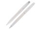 Набор Pierre Cardin коллекция ПАРА (PEN&PEN) : ручка шариковая + роллер. Корпус - латунь и хромоникилевое покрытие.Отделка и детали дизайна - сталь, хром. Цвет - серебристый. Упаковка Е.