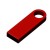 USB 2.0-флешка на 8 Гб с мини чипом и круглым отверстием, красный