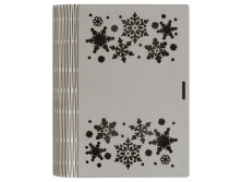 Деревянная коробка с резной крышкой Книга, М