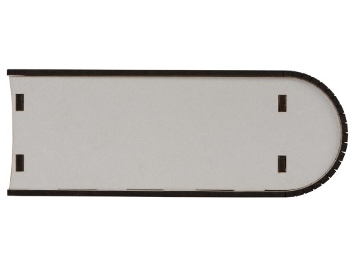 Деревянная коробка с резной крышкой Книга, М