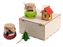 Подарочный набор Decoration Deluxe 2.0 с двумя видами варенья, натуральный