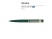 Ручка шариковая автоматическая BrunoVisconti VERONA цвет корпуса зеленый, soft-touch, 1 мм, синяя с нанесением логотипа с нанесением логотипа