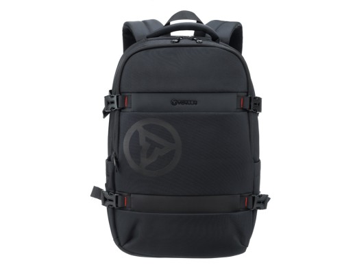 Рюкзак TORBER ВОЯЖ с отделением для ноутбука 18'', черный, полиэстер 900D, 34х16х47 см, 20 л с нанесением логотипа с нанесением логотипа