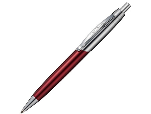 Ручка шариковая Pierre Cardin EASY. Цвет - красный. Упаковка Е-2 с нанесением логотипа с нанесением логотипа
