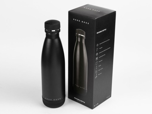 Термобутылка с вакуумной изоляцией Matrix Black, Hugo Boss (Р)