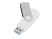 USB3.0/USB Type-C флешка на 16 Гб Квебек C, белый с нанесением логотипа с нанесением логотипа