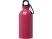 Одностенная бутылка для воды с карабином Oregon, изготовленная из нержавеющей стали, сертифицированной по стандарту RCS, объемом 400 мл - Фуксия