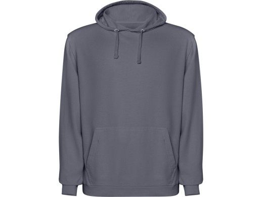 Толстовка с капюшоном KENIA унисекс, серо-голубой выстиранный