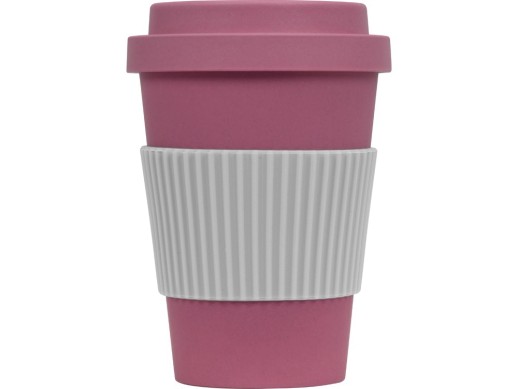 Термокружка Muffin из натуральных волокон, пыльно-розовый